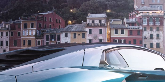 1080x1920 Download 1080x1920 Wallpaper Sea Green, Lamborghini Aventador