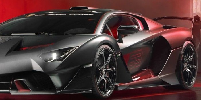 720x1280 Download 720x1280 Lamborghini Sc18, Garage, Red Light, Hypercars