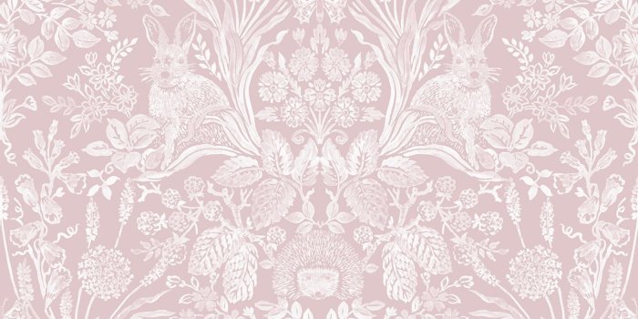 1500x1500 Details about HARLEN WOODLAND DAMASK WALLPAPER ROLLS DUSKY PINK - HOLDEN  90161