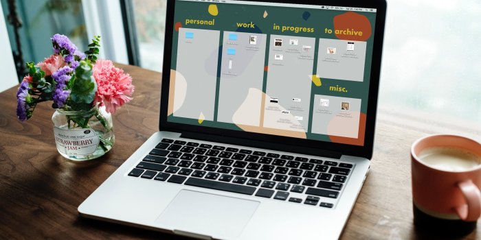 2500x1667 Terrazzo Desktop Organizer Wallpaper Green | Instant Download | Digital  Desktop Background | Terrazzo laptop Organizer Wallpaper