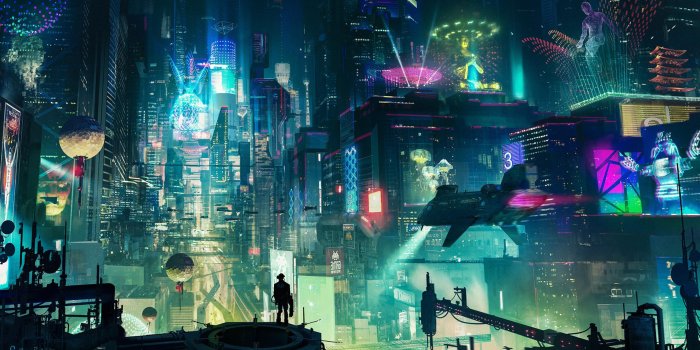 3840x2160 Sci Fi City 4K wallpaper