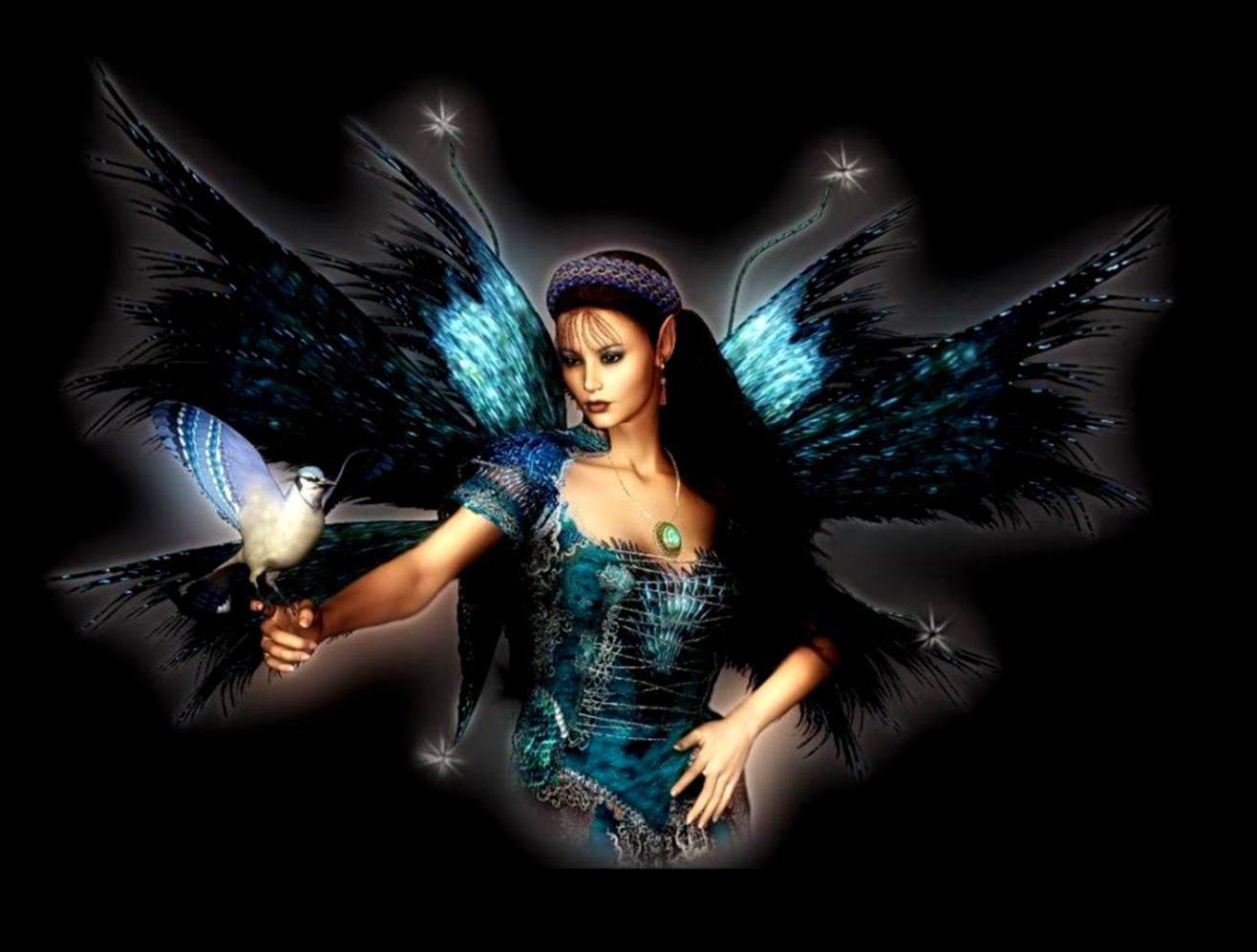 1316x997 Wallpapers Hd Fairies Beautiful Dark | Like Wallpapers