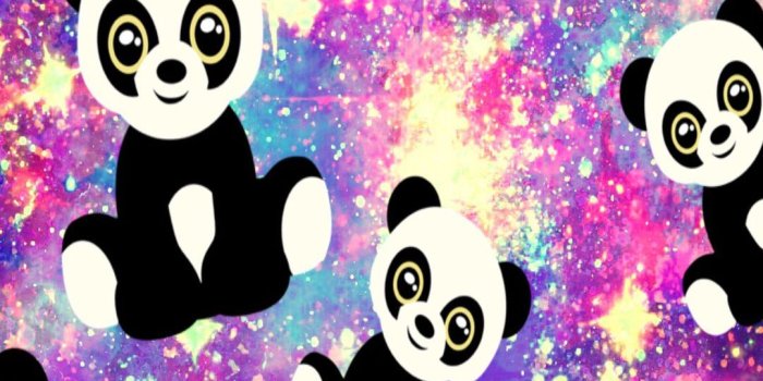 1080x1920 Galaxy Cute Pink Panda (#2006040) - HD Wallpaper Download