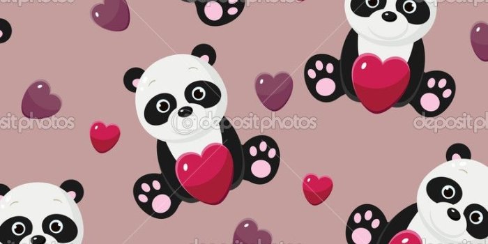 768x1024 Free download Go Back Images For Cute Pink Panda Wallpaper