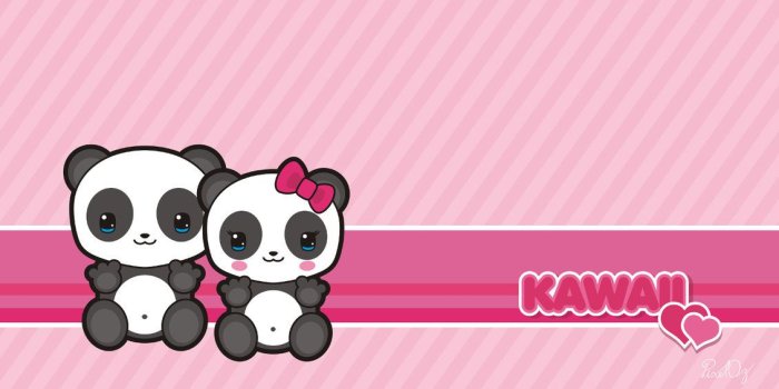 1131x707 Cute Pink Panda Wallpaper
