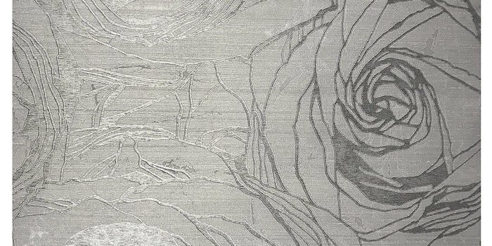 1500x1500 Wallpaper : Geometric Modern Decor Triangles Trellis Silver Rose