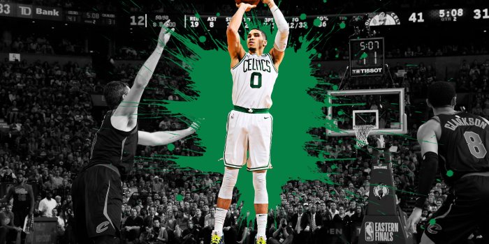 3840x2400 Download wallpapers Jayson Tatum, Boston Celtics, American