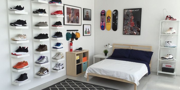 1600x1067 IKEA and HYPEBEAST Design the Ideal Sneakerhead Bedroom | HYPEBEAST