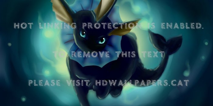 1024x768 vaporeon water pokemon anime