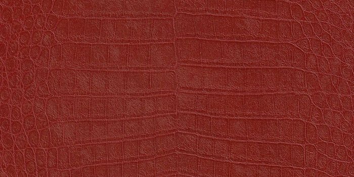 1060x1056 Classic Red Crocodile Skin Embossed Vinyl Wallcovering