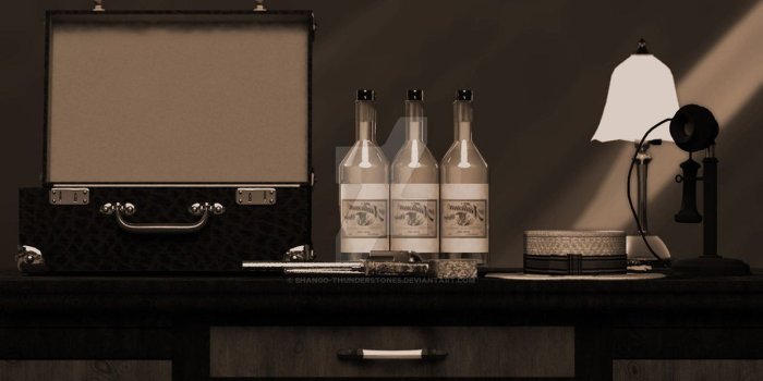 1190x672 1920s DeskTop thru the Looking Glass by Shango-ThunderStones on