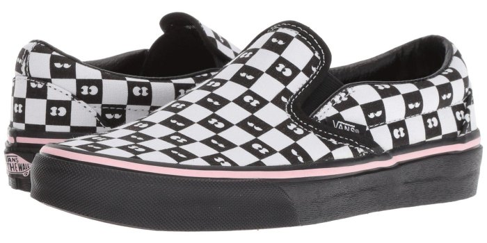 1920x1440 Men's Classic Slip-on X Lazy Oaf Collab (checkerboard/eyeballs) Skate Shoes