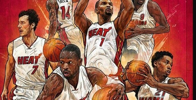 687x1209 Miami Heat | Sick Basketball Backgrounds!! | Nba wallpapers, Miami