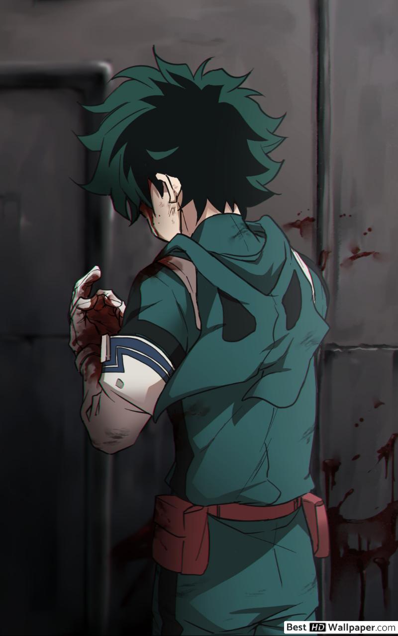 800x1280 My Hero Academia - Izuku Midoriya,Hero Name (Deku) HD wallpaper download
