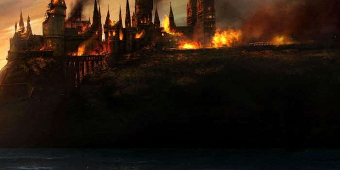 1080x1080 Steam Workshop :: Burning Hogwarts