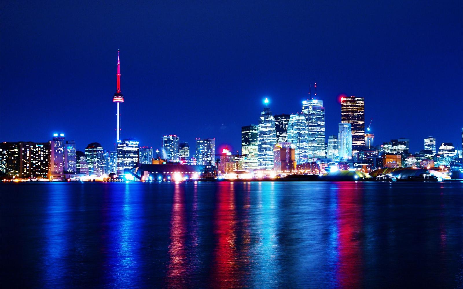 1920x1200 Reflections of Toronto, Canada widescreen wallpaper | Wide
