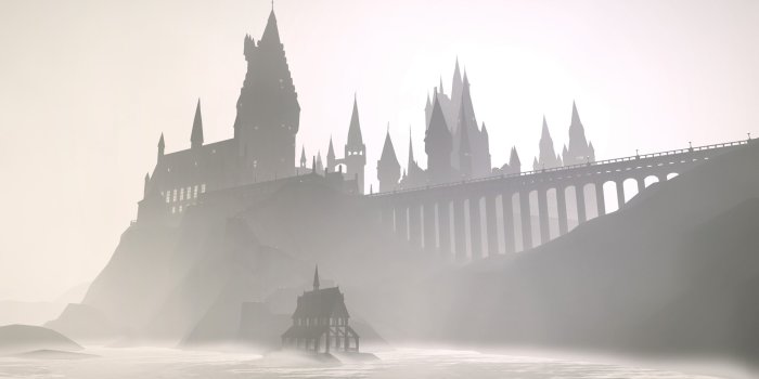 2560x1440 Explore the Hogwarts Grounds With This Magical New Harry Potter