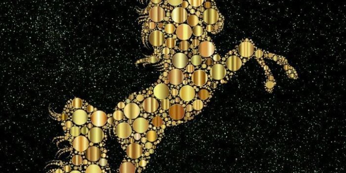 720x1280 Angel An Nuqui on uni | Black unicorn, Dark wallpaper, Gold