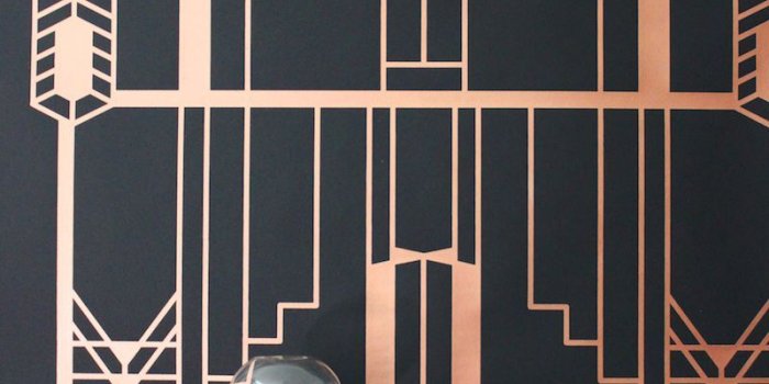 800x1180 Chicago : Mexico City in 2019 | Wall Treatments | Art deco wallpaper