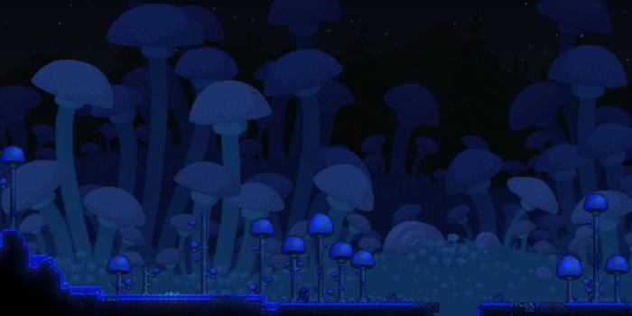 2048x1090 New Mushroom Biome background for 1.3.6 - gamingMeme