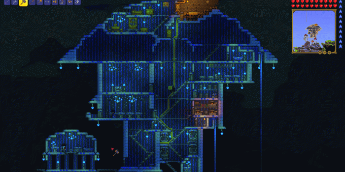 1920x1080 Terraria mushroom house! - Album on Imgur