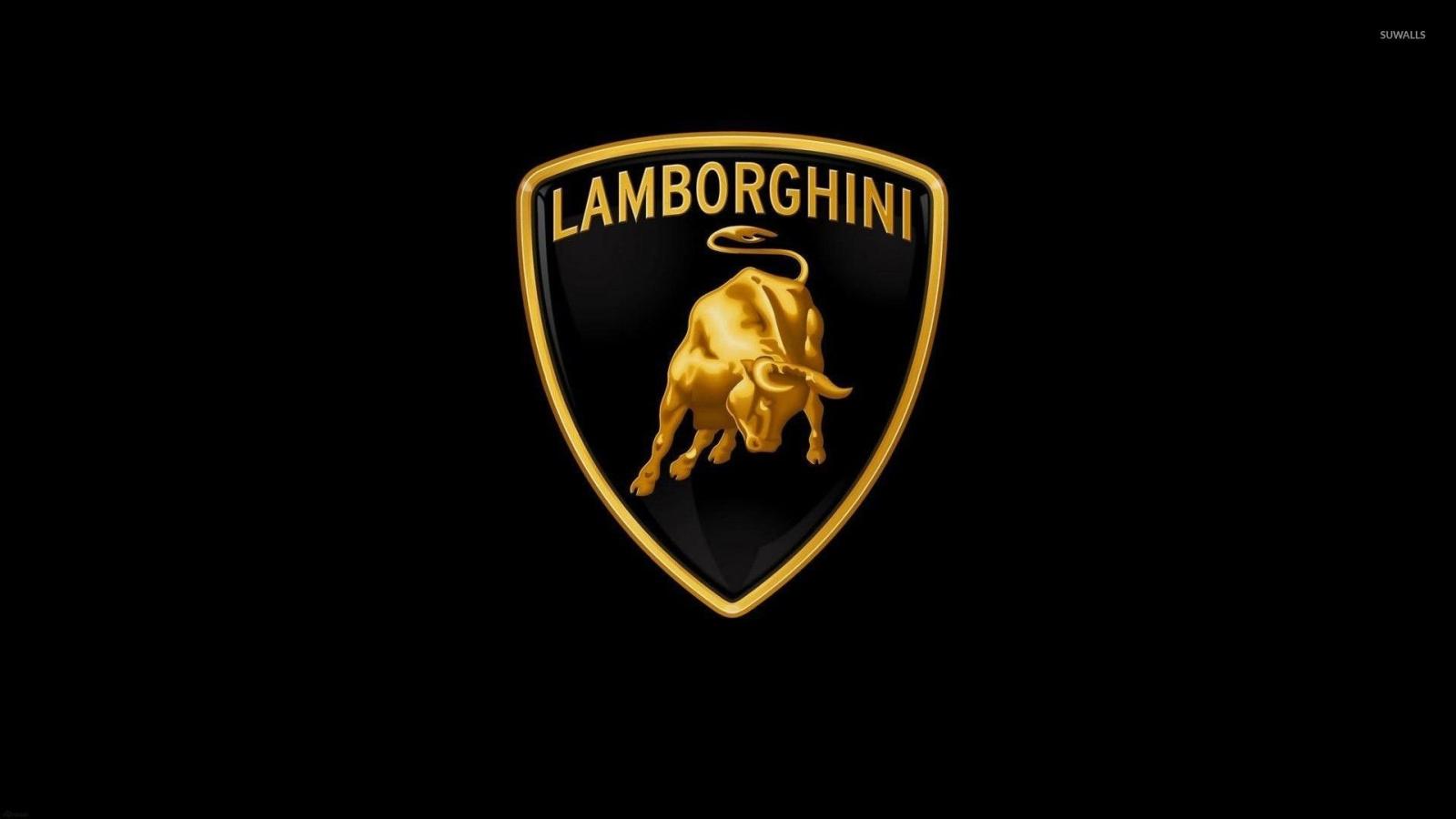 1920x1080 Golden Lamborghini logo wallpaper - Car wallpapers - #53750