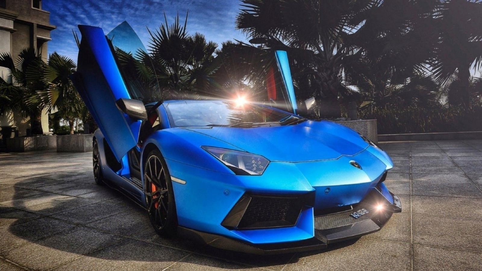 1920x1080 1920x1080 1144 Blue Lamborghini Aventador Wallpaper | Cars