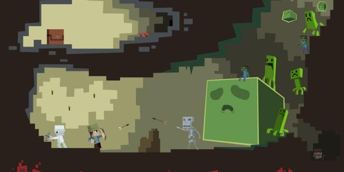 1280x1024 video games, caves, Minecraft :: Wallpapers