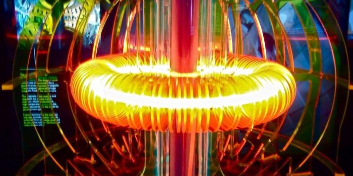 1024x768 Nuclear fusion display at the Weiss Energy Hall. | Katherine Fellows