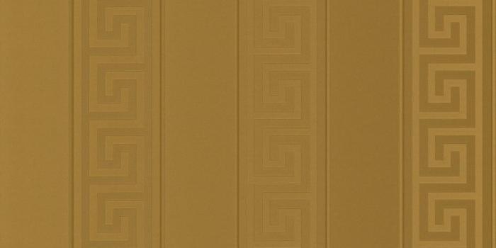 1000x800 Versace Greek Key Stripe Wallpaper - 93524-2 -Gold