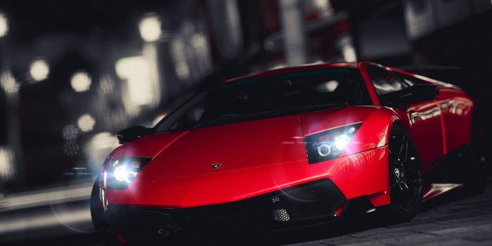 2880x1800 Lamborghini Murcielago SuperVeloce Red Desktop Wallpaper