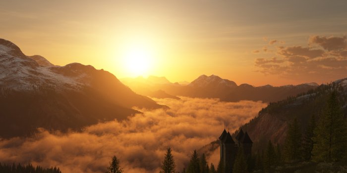 1920x1200 Mountain-Sunset-Wallpaper-HD-backgrounds-download-hd-wallpapers-high