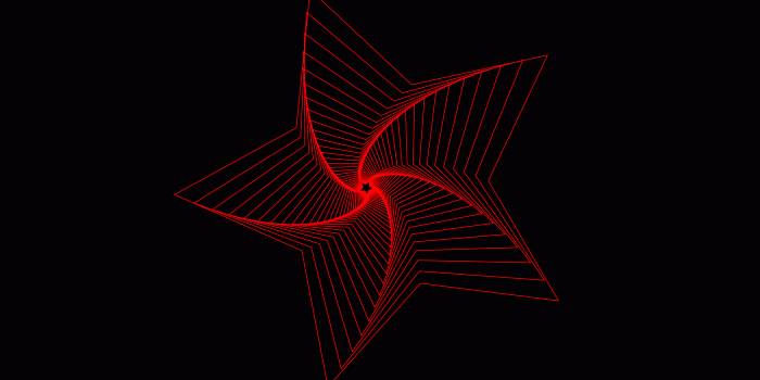 7680x4320 5059482 Digital Art, Lines, Abstract, Red, Star, Fractal wallpaper