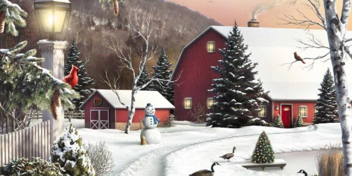 1024x768 47+] Winter Country Scenes Wallpaper on WallpaperSafari