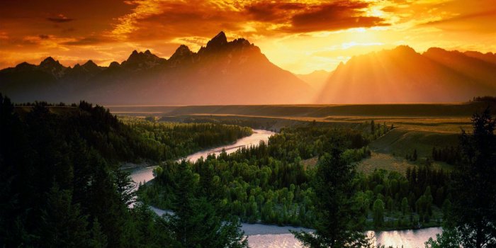 1920x1200 Mountain Sunset Wallpapers (87+)