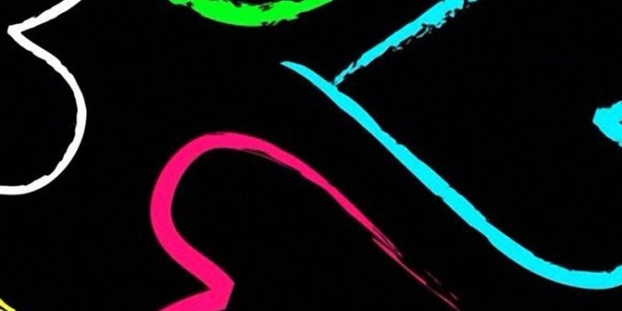 750x1334 iPhone Wallpaper | Graphic design, Font, Design, Neon, Pattern