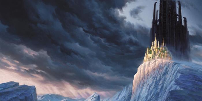 1920x1440 Castle on top of ice cliff HD wallpaper | Wallpaper Flare