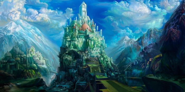 1920x1080 Ice castle Wallpaper #2063