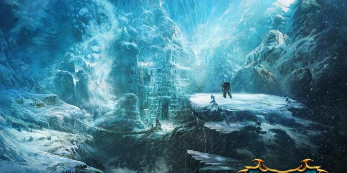 1600x1200 Download wallpaper 1600x1200 battle of the immortals, valley, snow