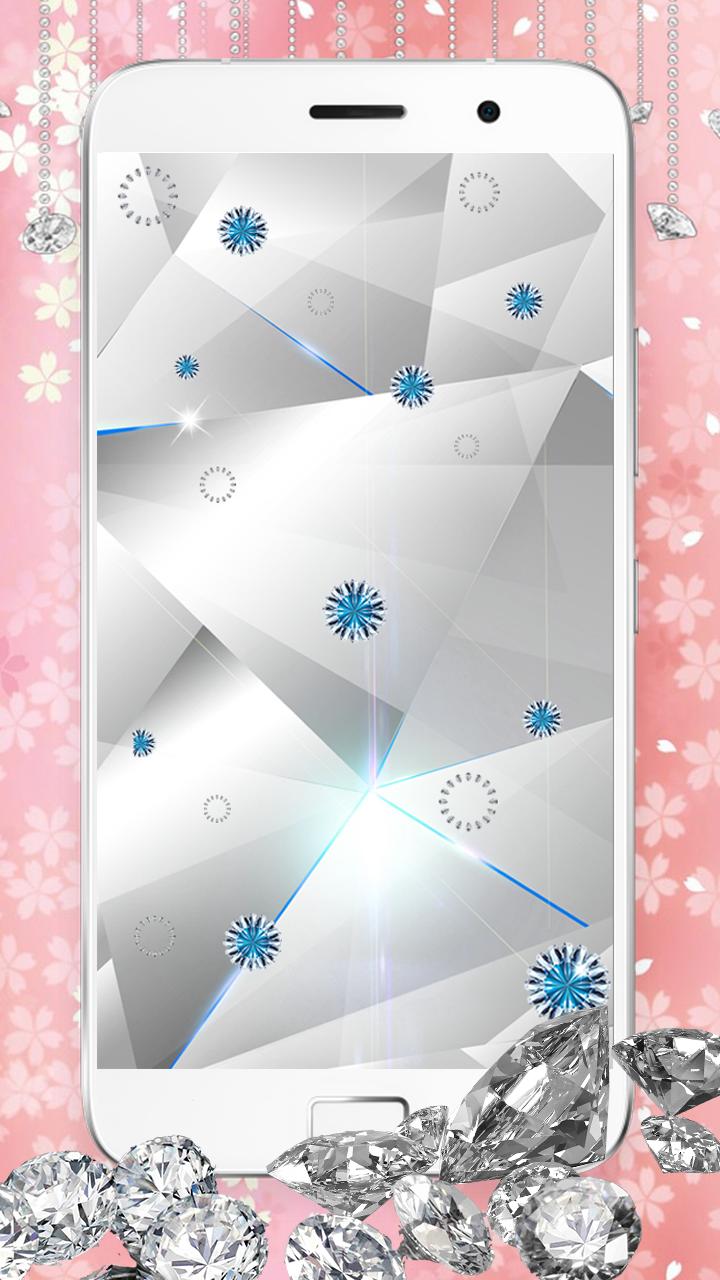 720x1280 Diamond Glitter Wallpaper with Moving Background for Android - APK