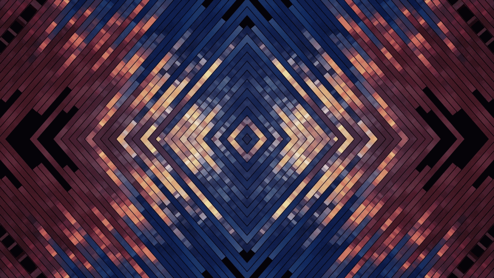 1920x1080 abstract soft blue color moving diagonal diamond pixel block background  animation New quality holiday universal motion dynamic animated colorful