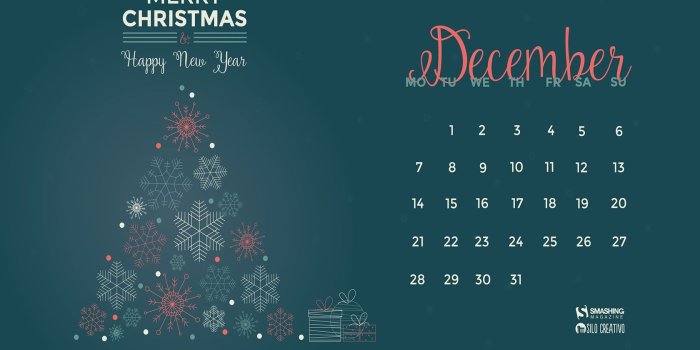 1680x1050 Month calendar Christmas desktop wallpaper 52529 - Calendar
