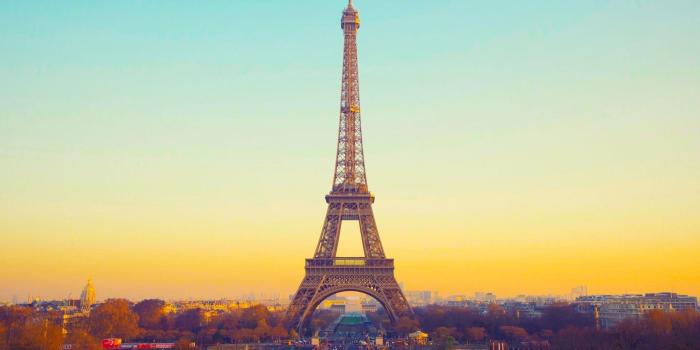 1920x1080 Download 1920x1080 Eiffel Tower, France Paris, Sunset, Sky