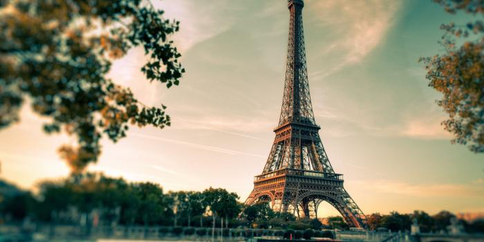 3840x2400 Download HD Eiffel Tower Paris City Sunset Wallpaper – WallpapersByte