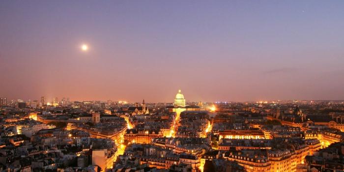 1920x1080 Paris Sunset HD wallpaper