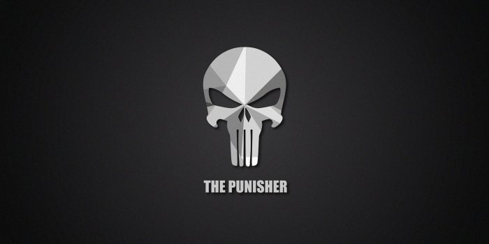 2048x1152 The Punisher Material Logo, HD Tv Shows, 4k Wallpapers, Images