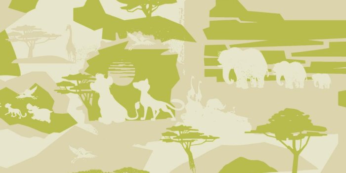 1000x1000 Disney Kids III Disney the Lion Guard Safari Wallpaper