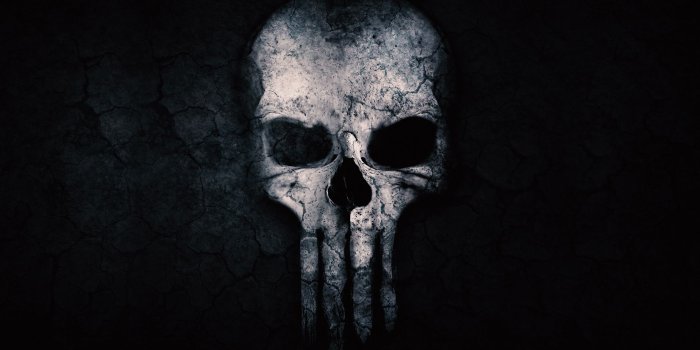 1920x1080 Punisher Skull Chromebook Wallpaper