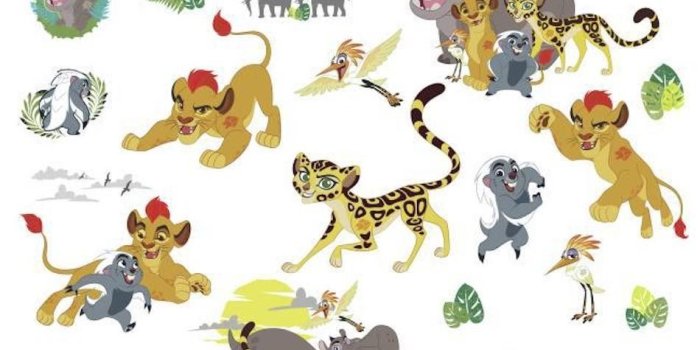 950x950 Disney The Lion Guard Wall Decals - Lion Guard Characters Ono Free