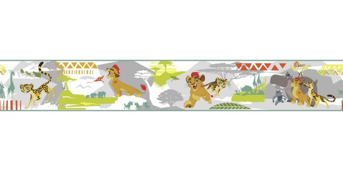 1000x1000 Disney Kids III Disney The Lion Guard Scenic Border